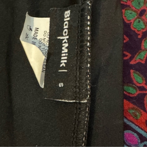 BlackMilk- Wallpaper Shiny Shiny Reversible Crop Top- Size Small - Picture 6 of 6